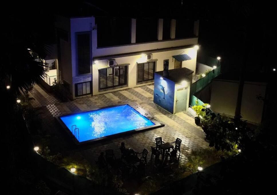 Stayhaven Aqua With Pvt Theatre & Pool Bombaim Exterior foto